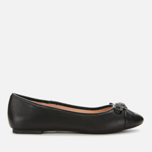 Kurt Geiger London Women's Esme Leather Ballet Flats - Black