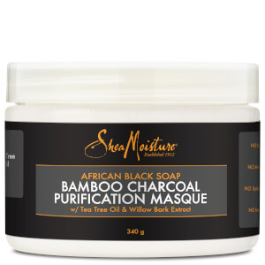 SheaMoisture African Black Soap Bamboo Charcoal Masque 354ml - Exclusive