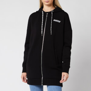 Guess Women's Kristen Zip Through Hoody - Jet Black