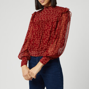Free People Women's Roma Blouse - Red