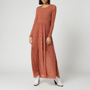Free People Women's Hello and Goodbye Midi Dress - Brown