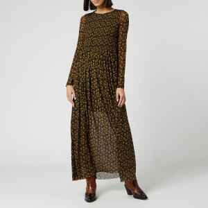 Free People Women's Hello and Goodbye Midi Dress - Black