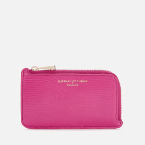 Aspinal of London Women's Small Zip Coin Purse - Penelope Pink