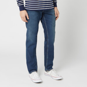 Nudie Jeans Men's Steady Eddie II Straight Jeans - Dark Classic