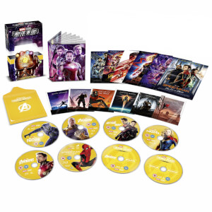 Marvel Studios Collector S Edition Box Set Phase 3 Part 1 Blu Ray Zavvi Us