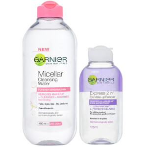 Garnier Micellar Water and Makeup Remover for Sensitive Skin Kit Exclusive