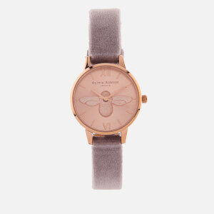 Olivia Burton Women's 3D Bee Watch - Rose Gold