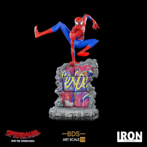 Iron Studios Spider-Man: Into the Spider-Verse BDS Art Scale Deluxe Statue 1/10 Peter B. Parker