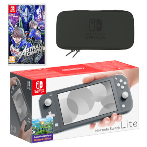 Nintendo Switch Lite (Grey) ASTRAL CHAIN Pack