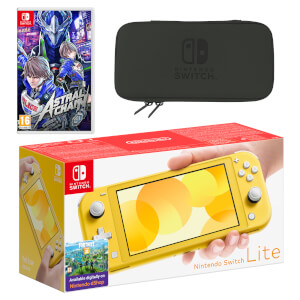 Nintendo Switch Lite (Yellow) ASTRAL CHAIN Pack