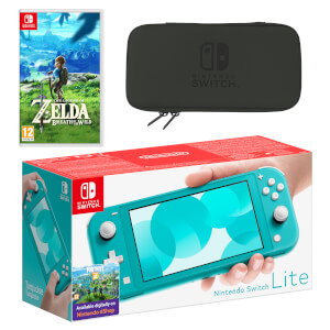Nintendo Switch Lite (Turquoise) The Legend of Zelda: Breath of the Wild Pack