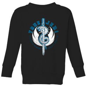 Star Wars The Rise Of Skywalker True Jedi Kids' Sweatshirt - Black