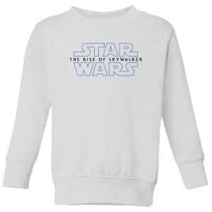 Star Wars The Rise Of Skywalker Logo Kids' Sweatshirt - White