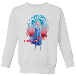 Frozen 2 Find The Way Colour Kids' Sweatshirt - White