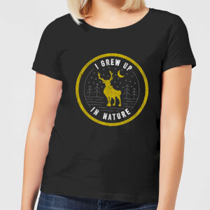 Frozen 2 I Grew Up In Nature Women's T-Shirt - Black
