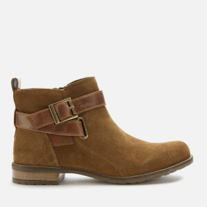 Barbour Women's Jane Suede Ankle Boots - Cognac
