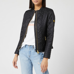 Barbour International Women's Freethrow Quilted Jacket - Black