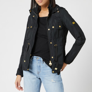 Barbour International Women's Curveball Showerproof Jacket - Black