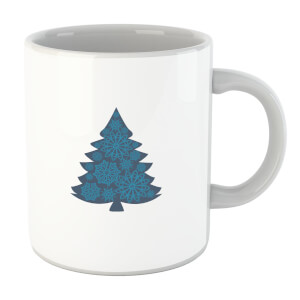 Snowflake tree Mug