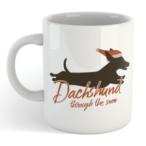 Dachshund Through The Snow Mug