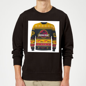 Jurassic Park Classic True Knit Sweatshirt - Black