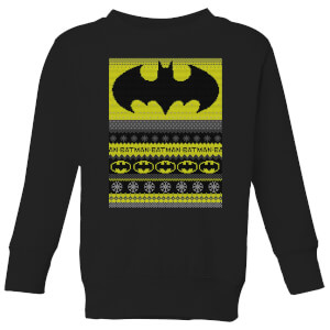 Batman Kids' Christmas Sweatshirt - Black