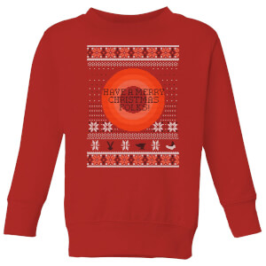 Looney Tunes Knit Kids' Christmas Sweatshirt - Red