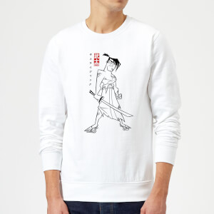 Samurai Jack Kanji Sweatshirt - White