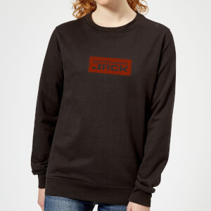 Samurai Jack Classic Logo Women's Sweatshirt - Black