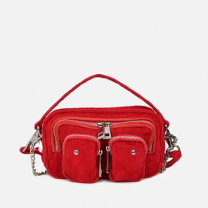 Núnoo Women's Helena Corduroy Cross Body Bag - Red