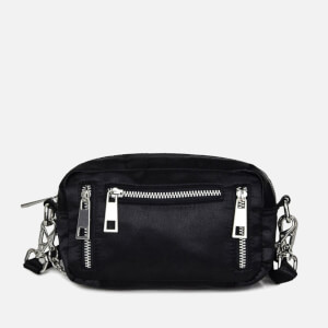 Núnoo Women's Brenda Satin Cross Body Bag - Black