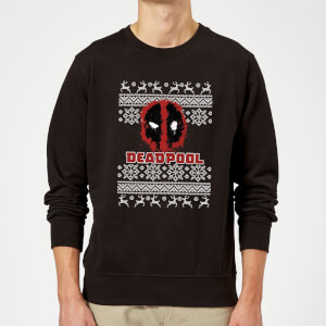 Deadpool Christmas Sweatshirt - Black