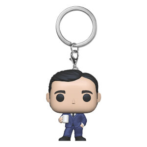 The Office Michael Scott Pocket Pop! Keychain