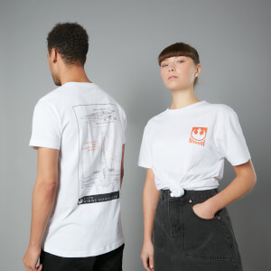 The Rise of Skywalker - T-shirt X-Wing Schematic - Blanc - Unisexe