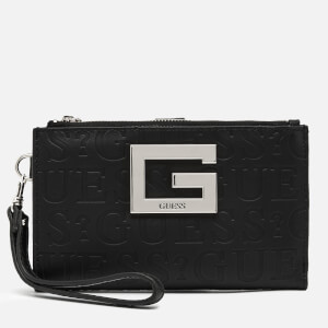 Guess Women's Brightside Double Zip Wallet - Black