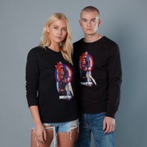 Felpa Huntress With Target Birds of Prey - Nero - Unisex