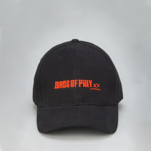 Cappello con visiera Birds of Prey Logo con ricamo - Nero