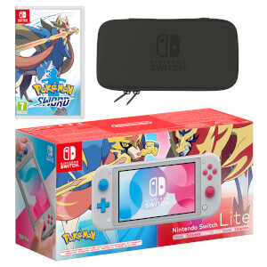 Nintendo Switch Lite (Zacian & Zamazenta Edition) Pokémon Sword Pack