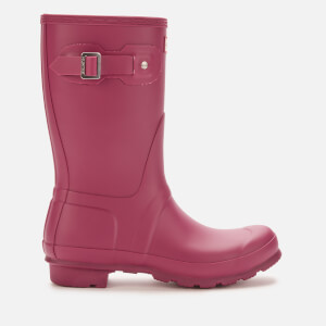 Hunter Women's Original Short Wellies - Red Algae
