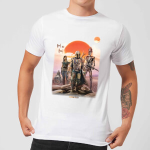 The Mandalorian Warriors Men's T-Shirt - White