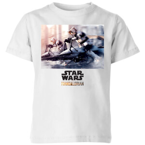 The Mandalorian Scout Trooper kinder t-shirt - Wit