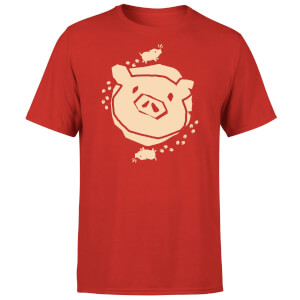Sea of Thieves Pig T-Shirt - Red