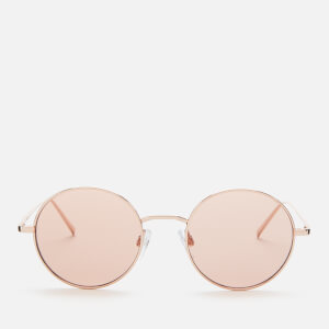 DKNY Women's Round Frame Sunglasses - Rose Gold/Blush
