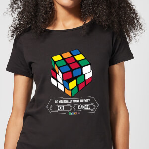 Do You Want To Exit? Women's T-Shirt - Black