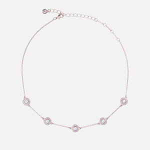 Ted Baker Women's Lamarra: Daisy Pearl Choker - Rose Gold/Pearl/Crystal