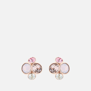 Ted Baker Women's Lynda: Jewel Cluster Stud Earring - Rose Gold/Pink Multi