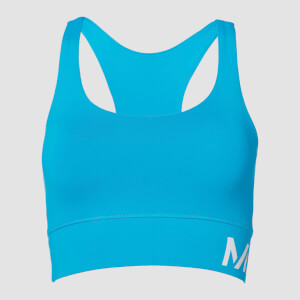 blue sports bra