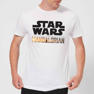 The Mandalorian Mandalorian Title Men's T-Shirt - White