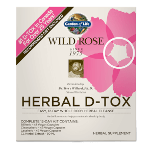 Wild Rose Herbal D-Tox 12-Day Kit