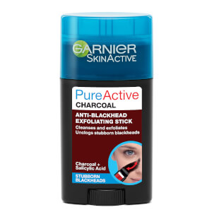 Garnier Pure Active Charcoal Anti Blackhead Exfoliating Stick 50ml Free Shipping Lookfantastic